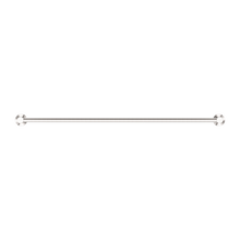 Dolce II Single Towel Rail 800mm Brushed Nickel