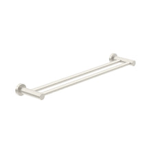 Dolce II Double Towel Rail 800mm Brushed Nickel