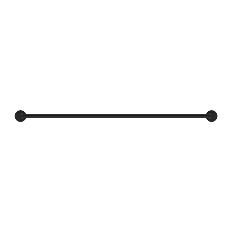 Dolce II Single Towel Rail 800mm Matte Black