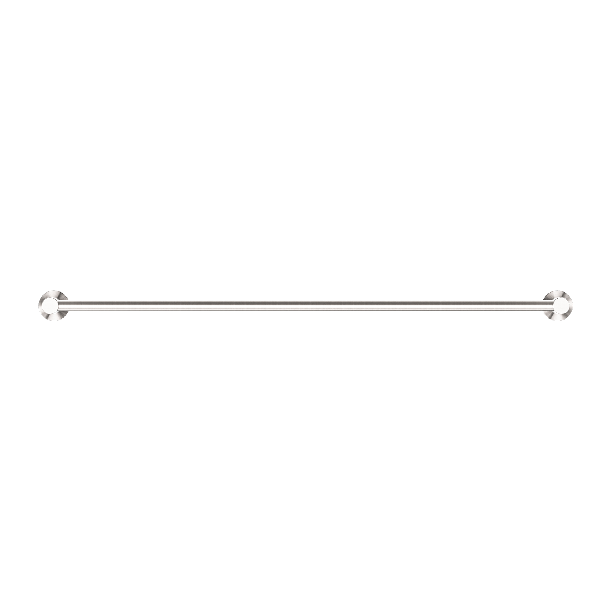 Dolce II Double Towel Rail 800mm Brushed Nickel