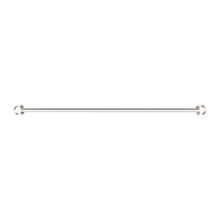 Dolce II Double Towel Rail 800mm Brushed Nickel