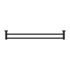 Dolce II Double Towel Rail 800mm Matte Black