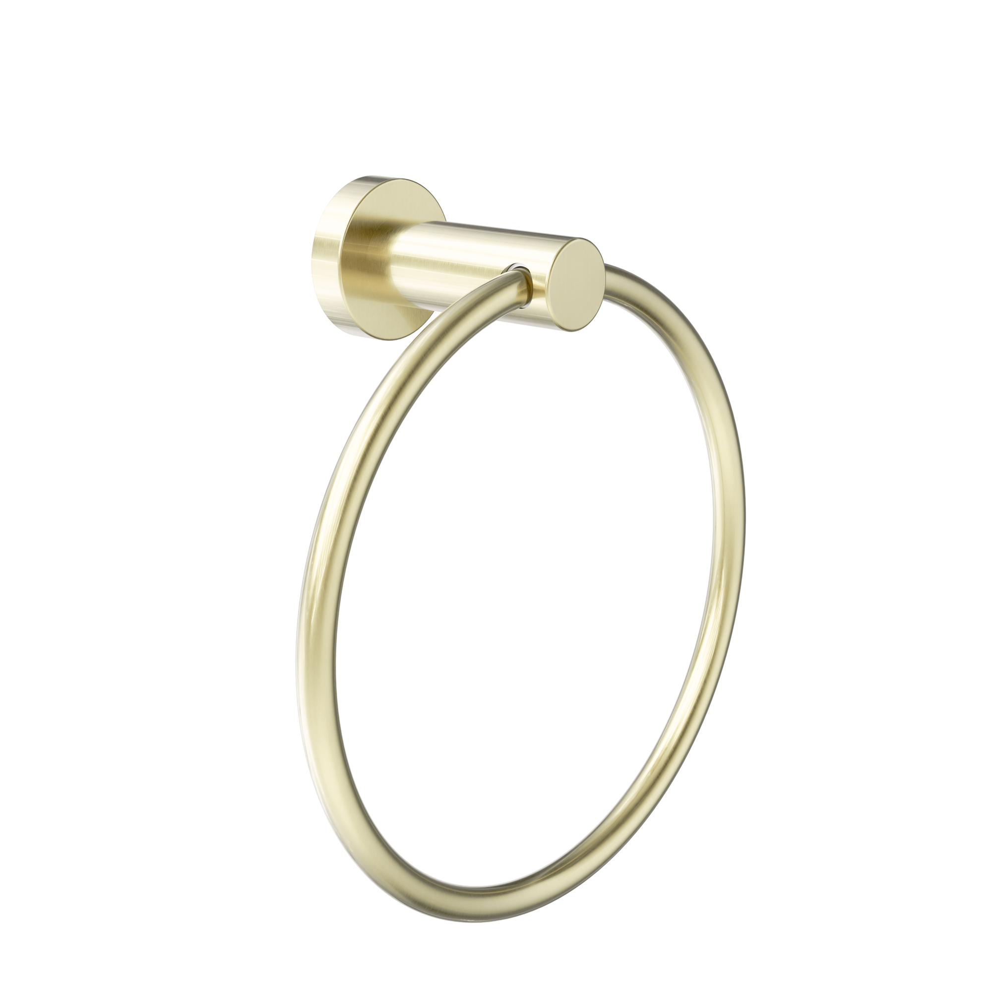 Dolce II Hand Towel Ring Brushed Gold