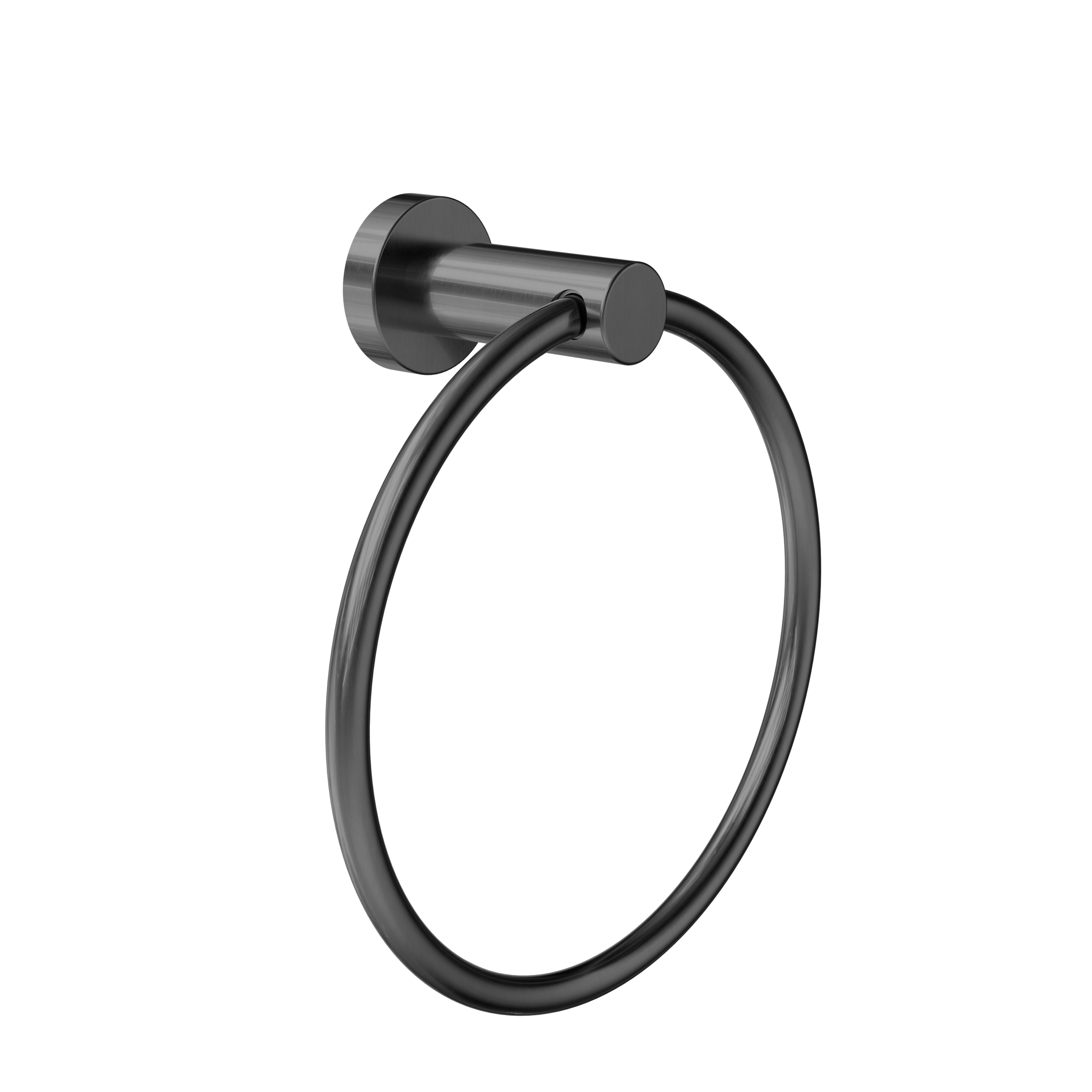 Dolce II Hand Towel Ring Gun Metal
