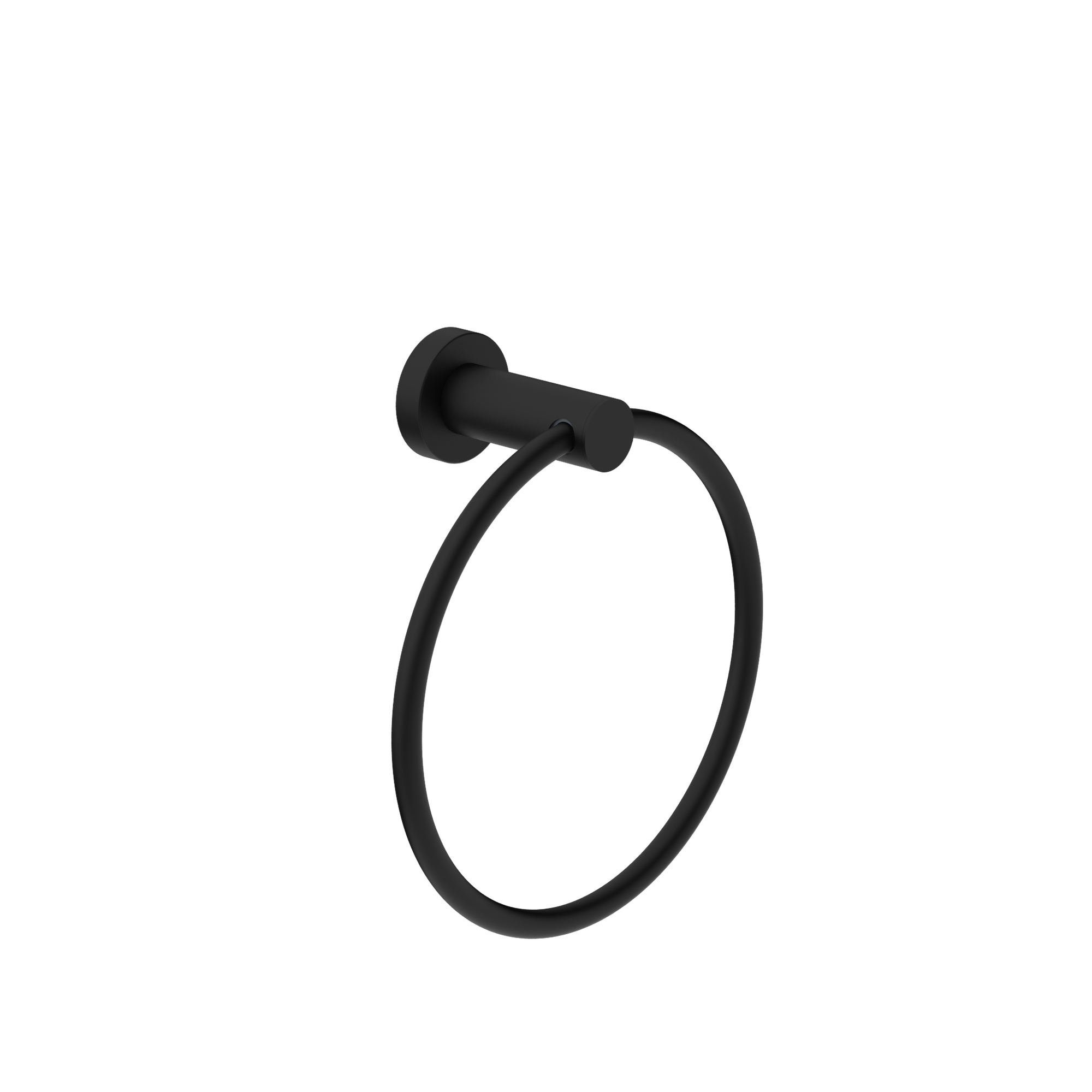 Dolce II Hand Towel Ring Matte Black