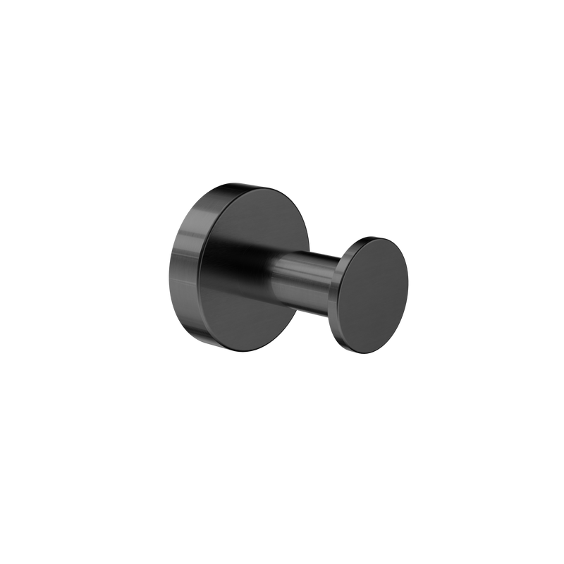 Dolce II Robe Hook Gun Metal