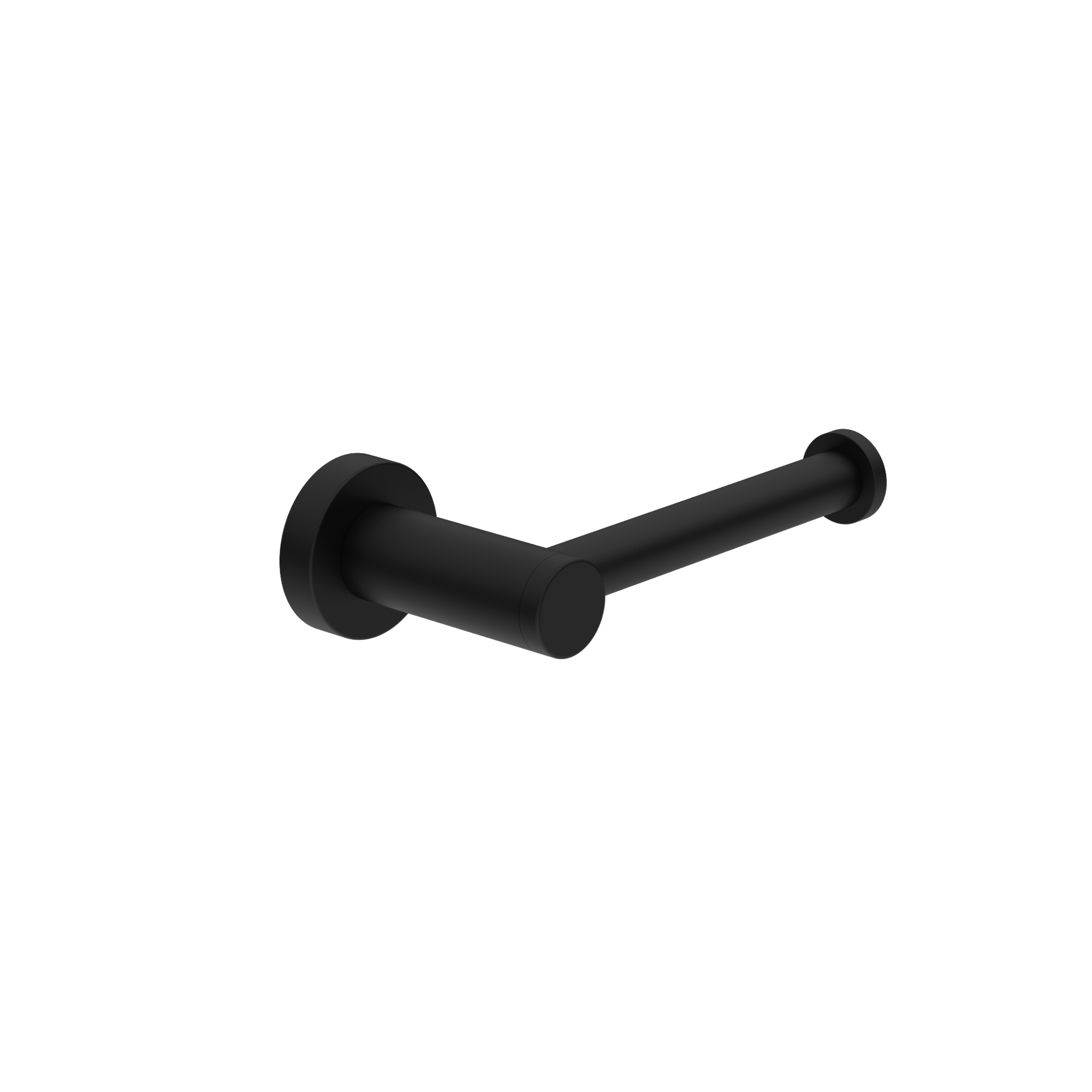 Dolce II Toilet Roll Holder Matte Black