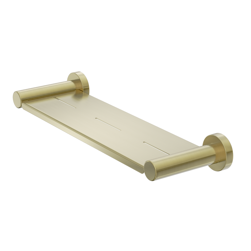 Dolce II Metal Shower Shelf Brushed Gold