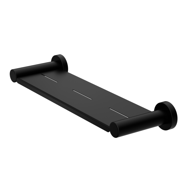 Dolce II Metal Shower Shelf Matte Black
