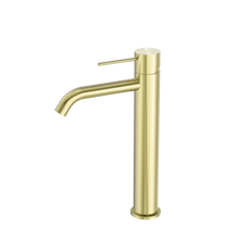 Mecca Tall Basin Mixer Brushed Gold