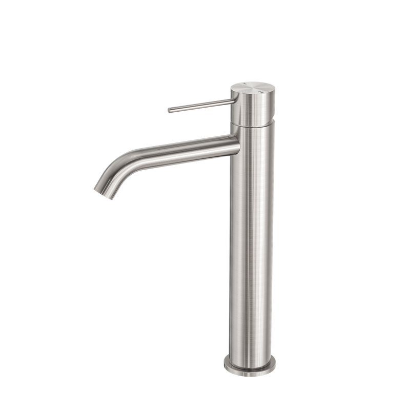 Mecca Tall Basin Mixer Brushed Nickel