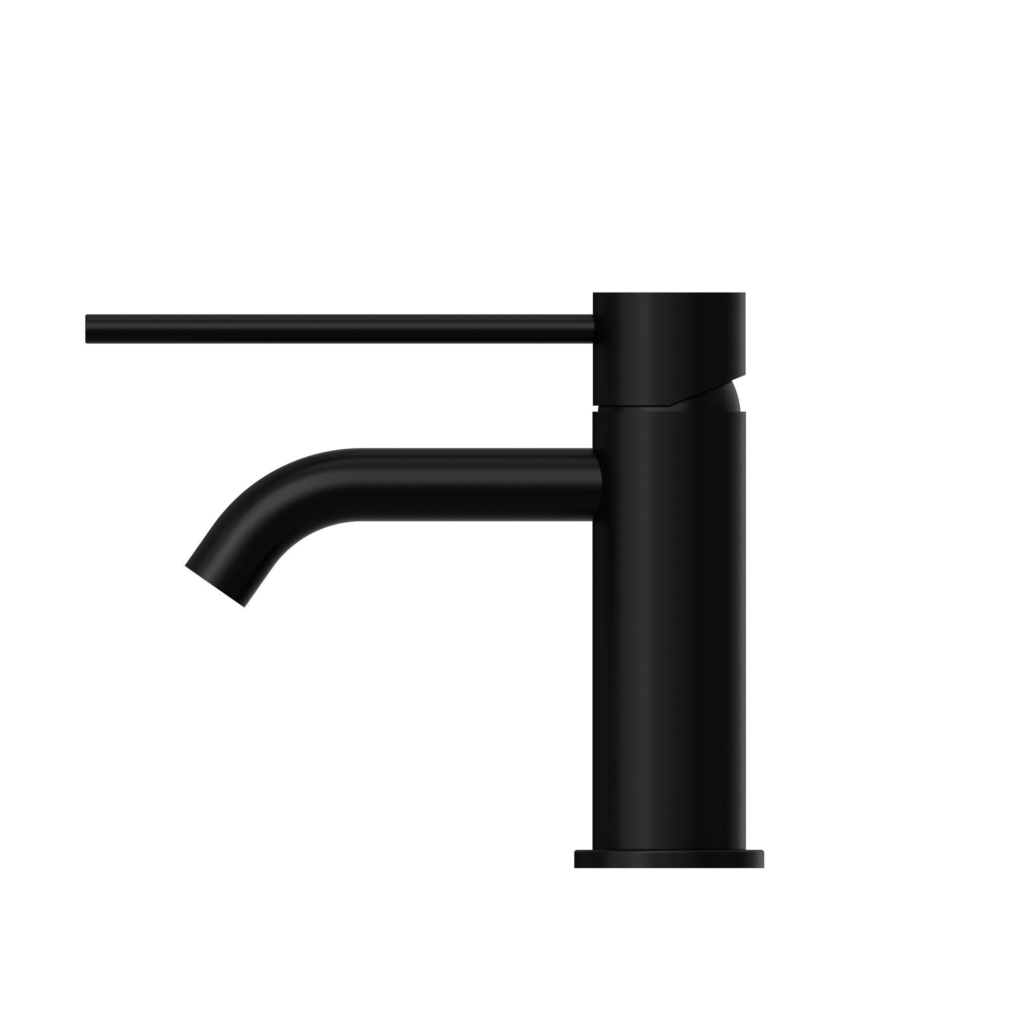 Mecca Care Basin Mixer Matte Black