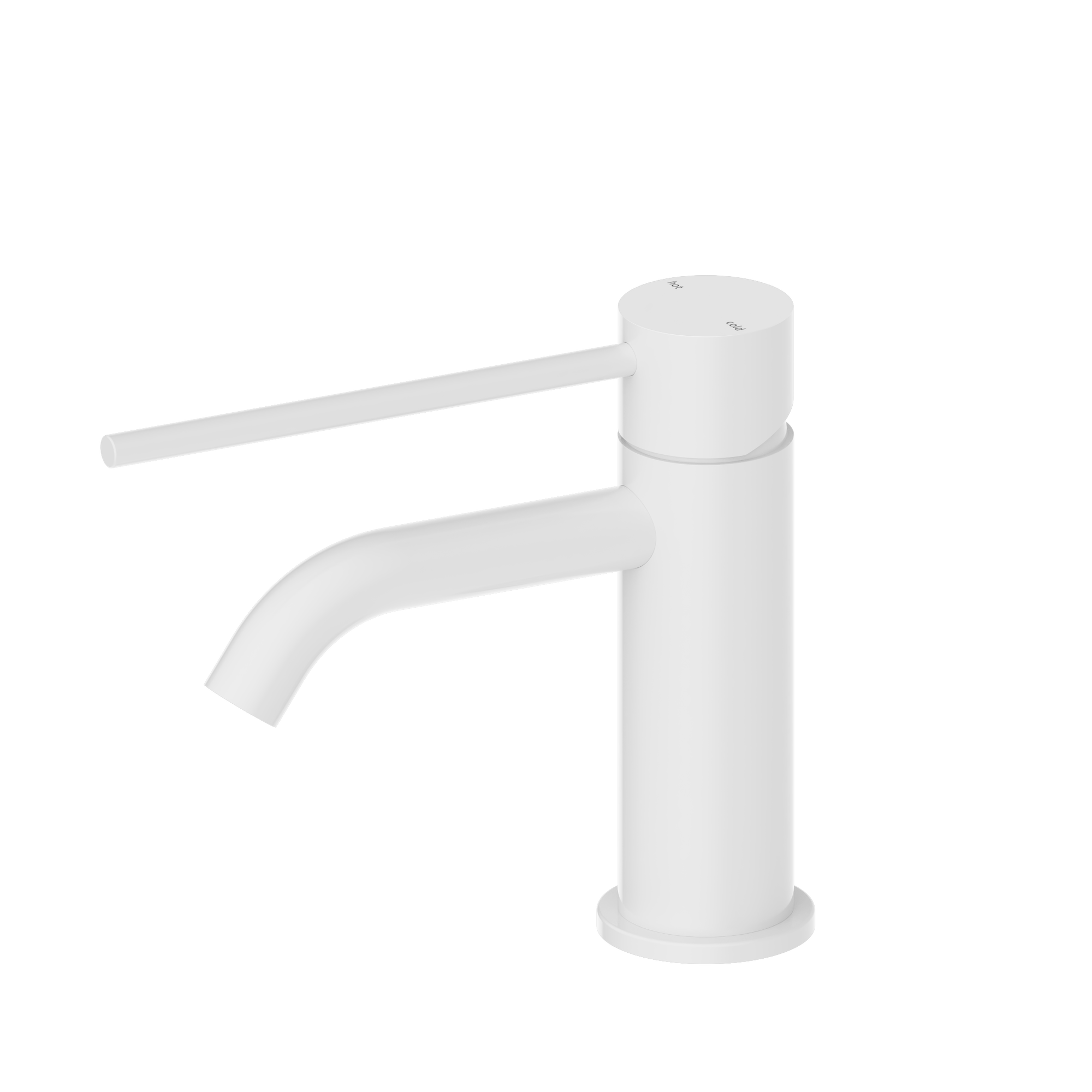 Mecca Care Basin Mixer Matte White