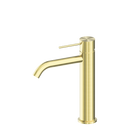 Mecca Mid Tall Basin Mixer Brushed Gold