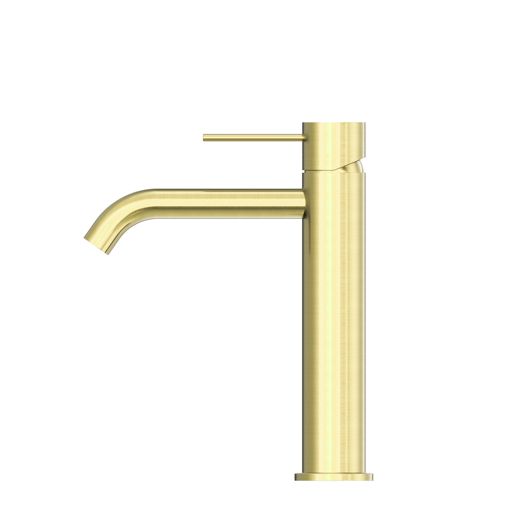 Mecca Mid Tall Basin Mixer Brushed Gold