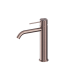 Mecca Mid Tall Basin Mixer Brushed Bronze