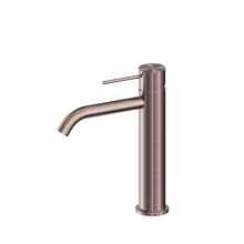 Mecca Mid Tall Basin Mixer Brushed Bronze