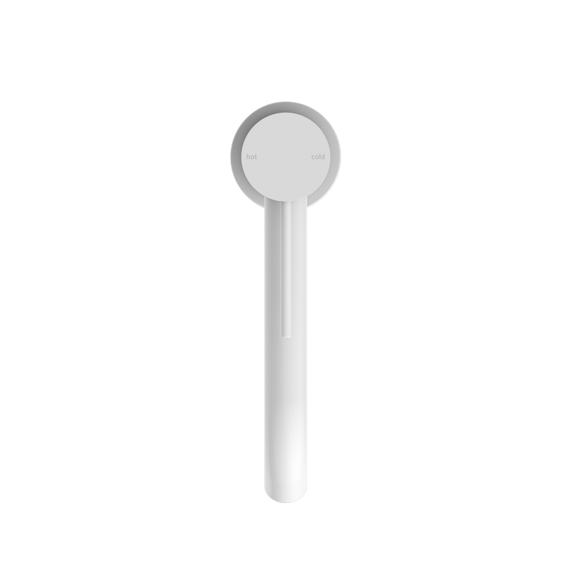 Mecca Mid Tall Basin Mixer Matte White