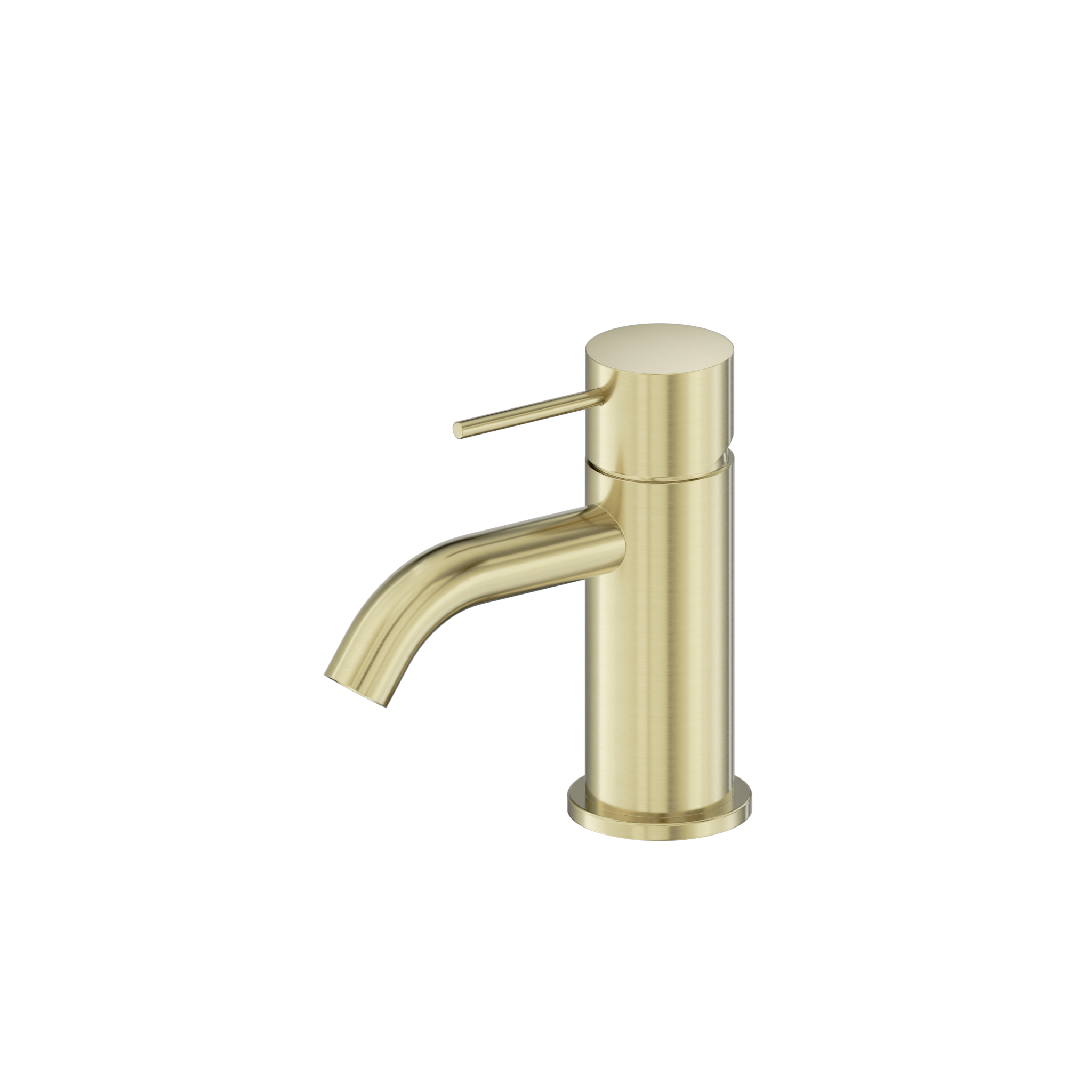 Mecca Mini Basin Mixer Brushed Gold