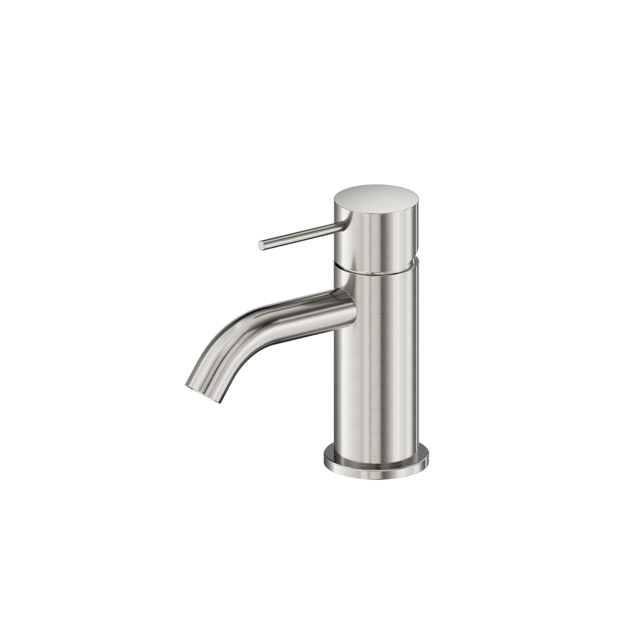 Mecca Mini Basin Mixer Brushed Nickel