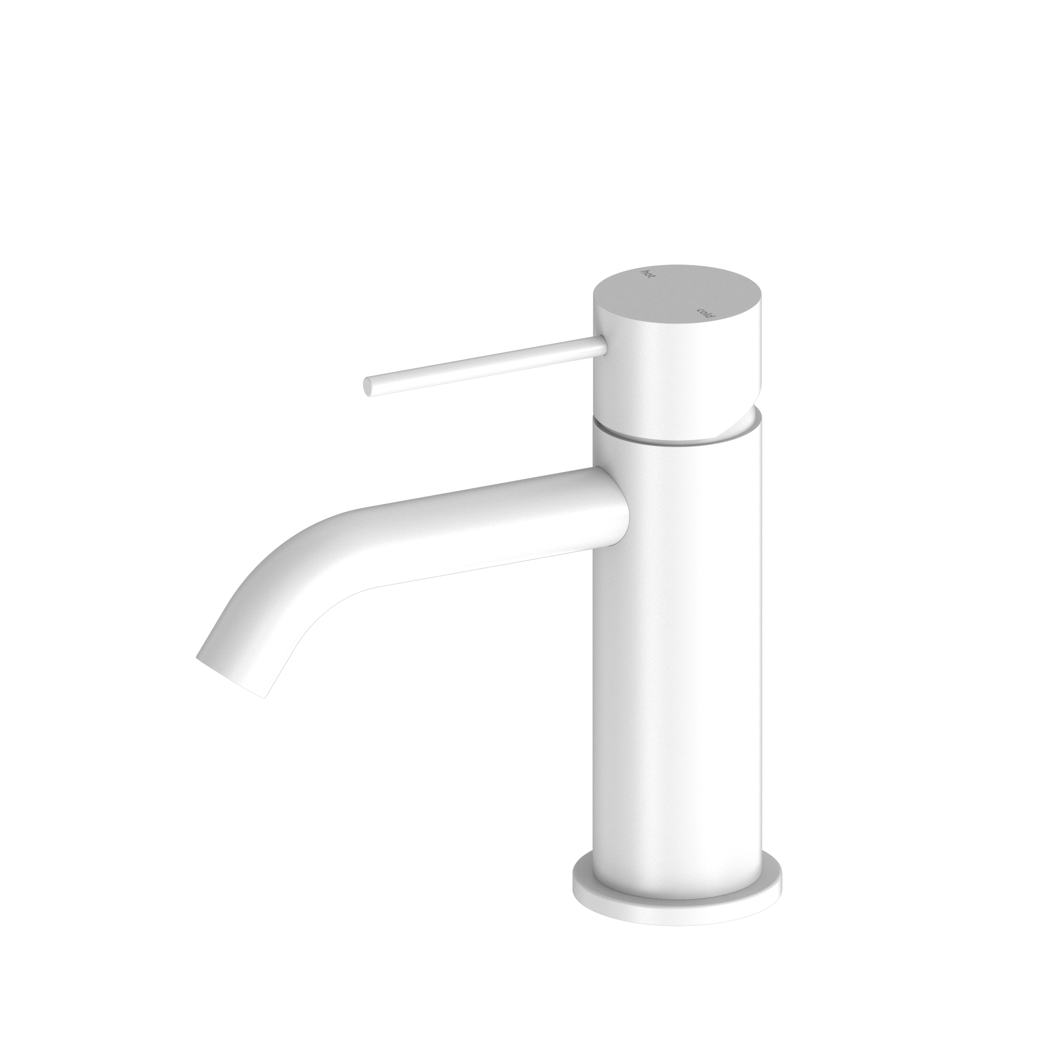Mecca Basin Mixer Matte White