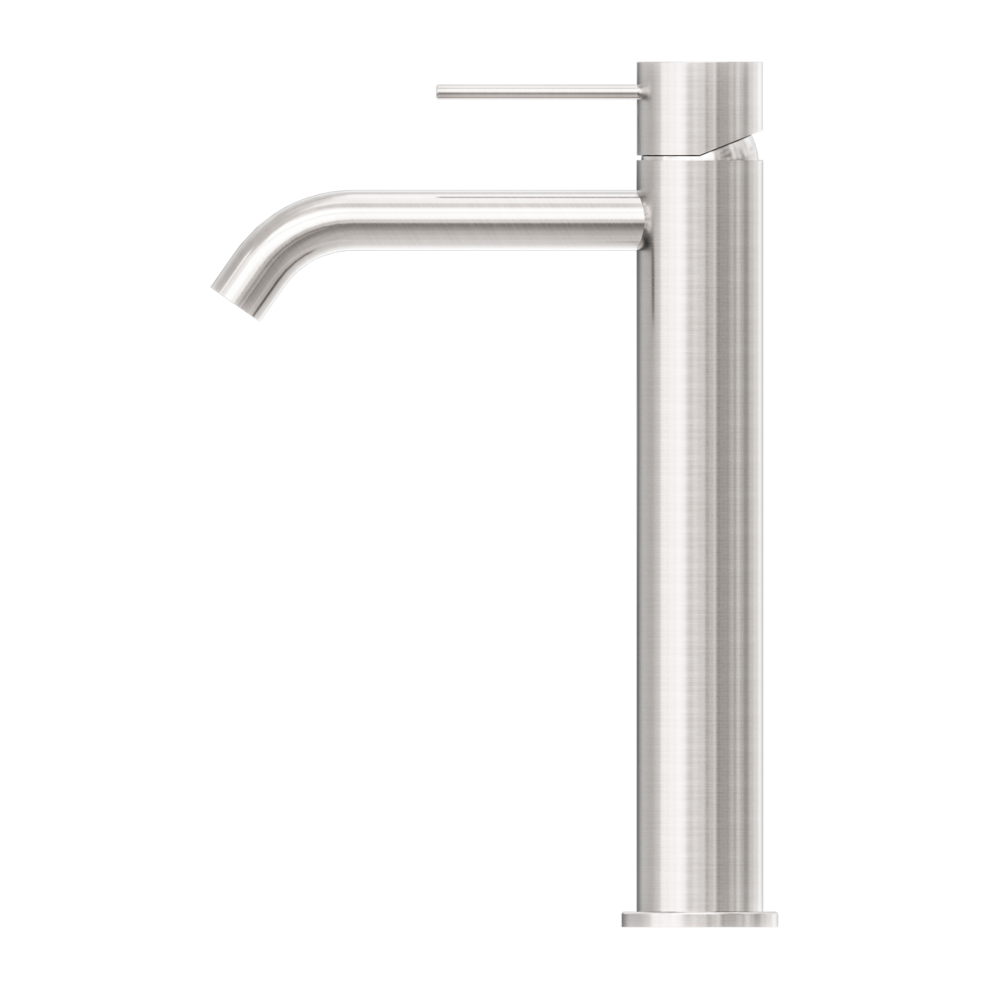 Mecca Tall Basin Mixer Brushed Nickel