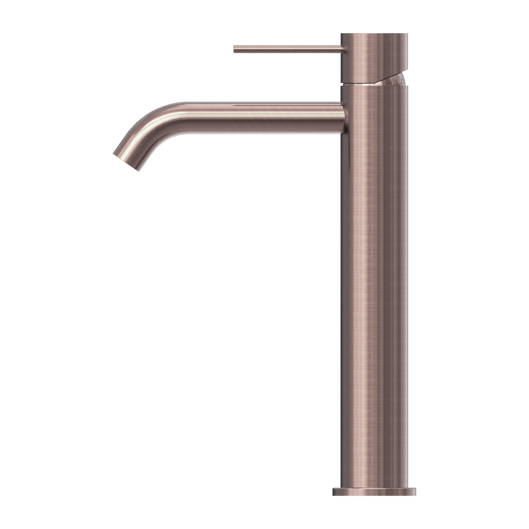 Mecca Tall Basin Mixer Brushed Bronze