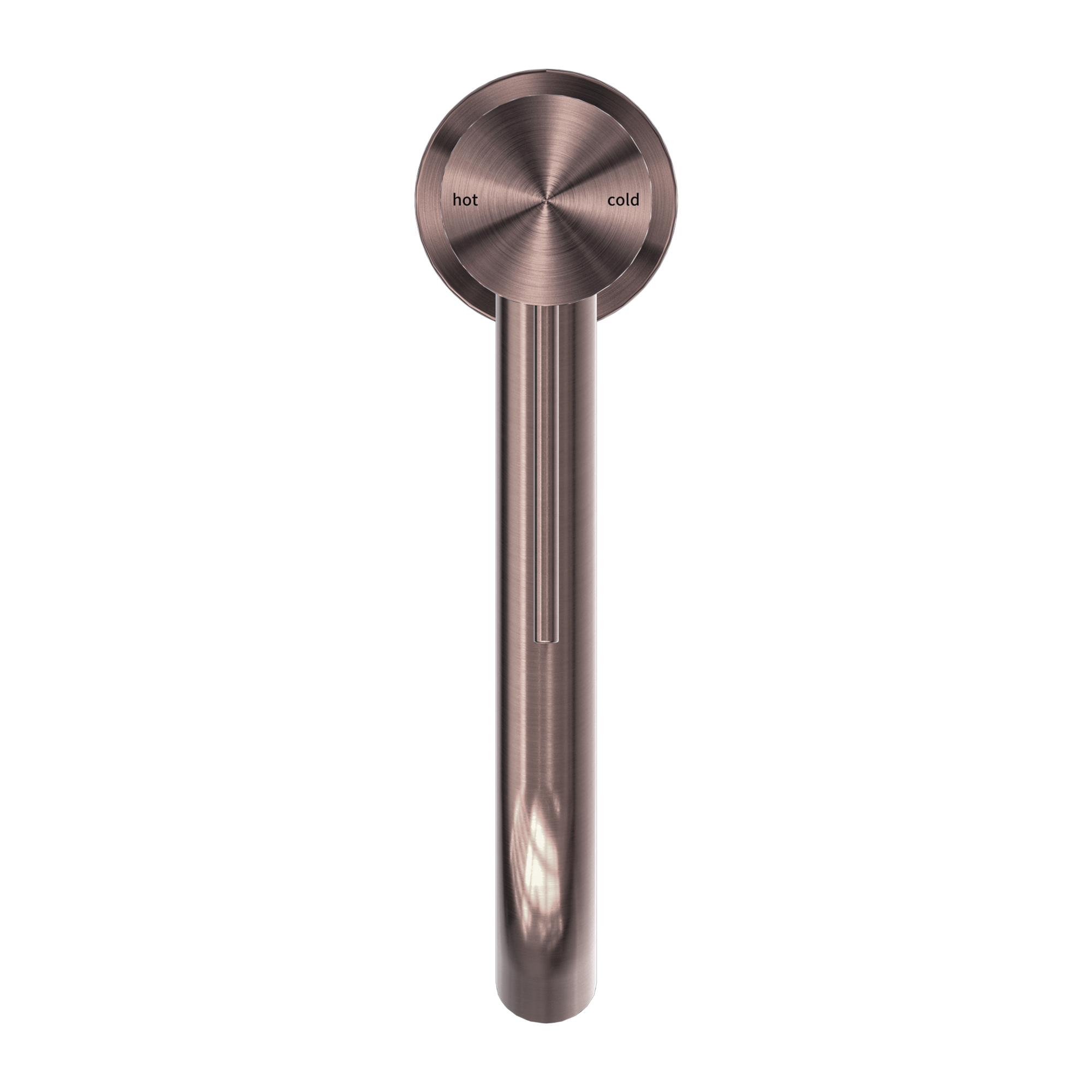 Mecca Tall Basin Mixer Brushed Bronze