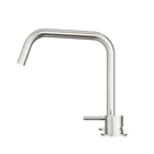 Mecca Hob Bath/Kitchen Mixer Set Edge Spout II Brushed Nickel