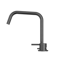 Mecca Hob Bath/Kitchen Mixer Set Edge Spout II Gun Metal