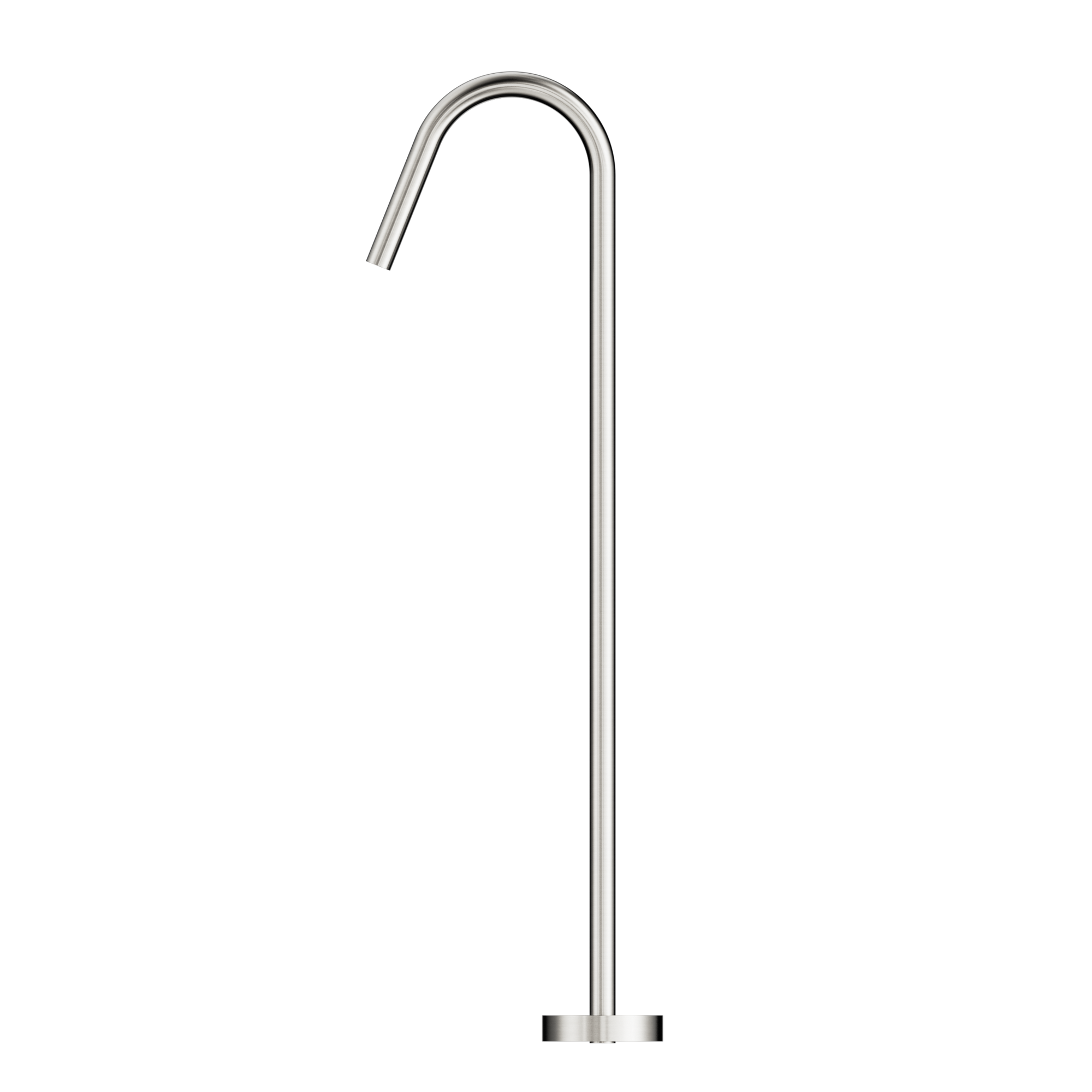 Mecca Freestanding Bath Spout Only Brushed Nickel