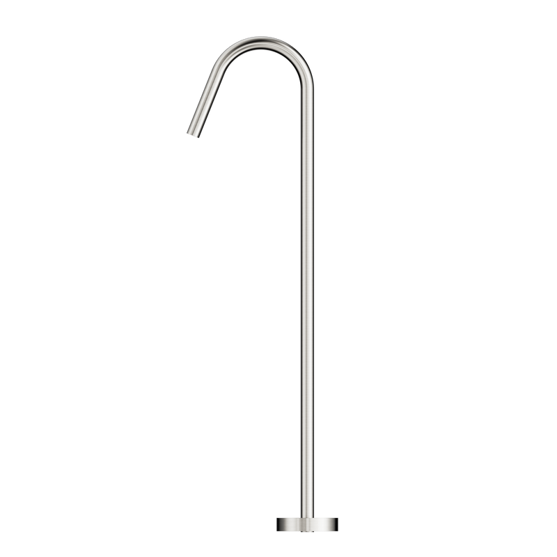 Mecca Freestanding Bath Spout Only Brushed Nickel