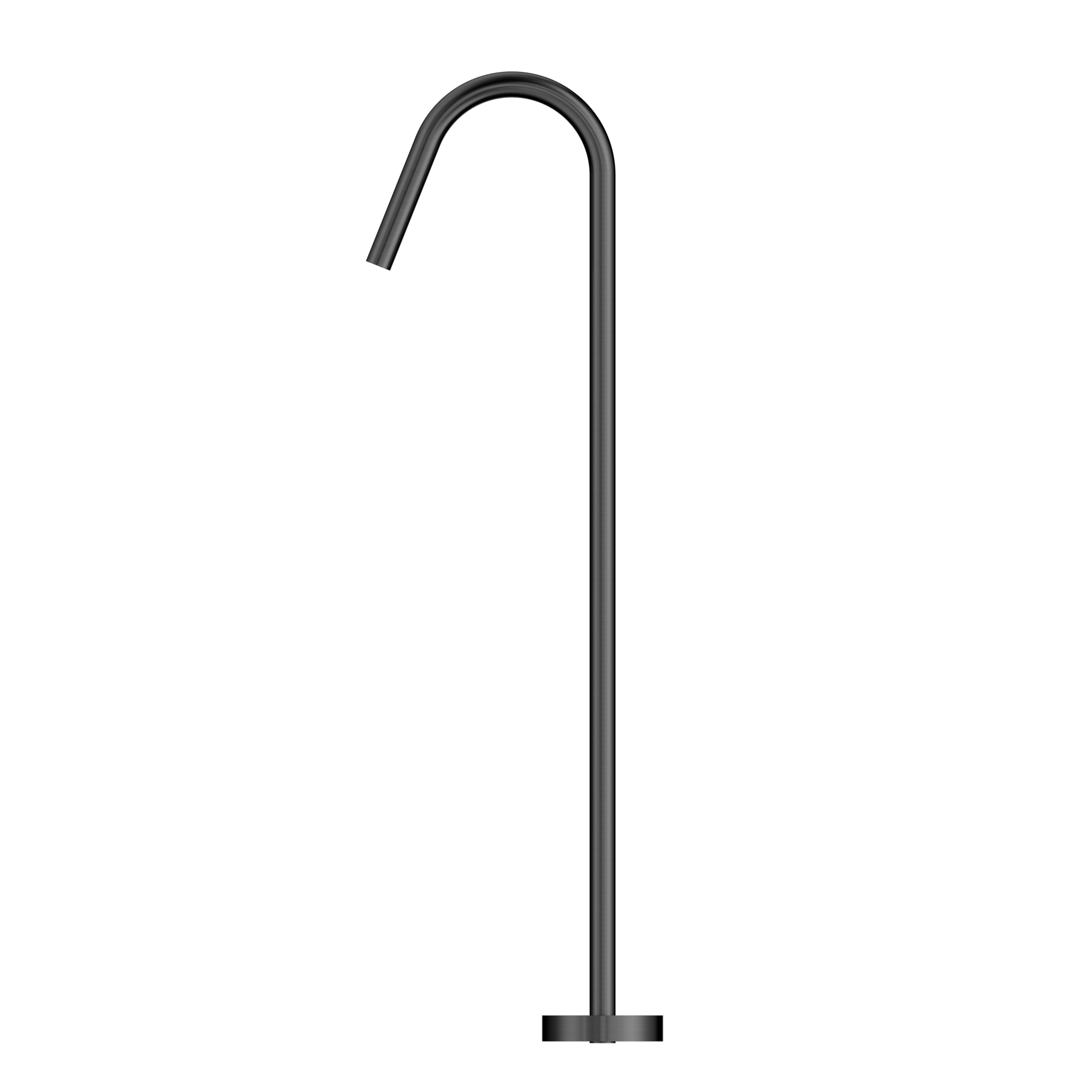 Mecca Freestanding Bath Spout Only Gun Metal