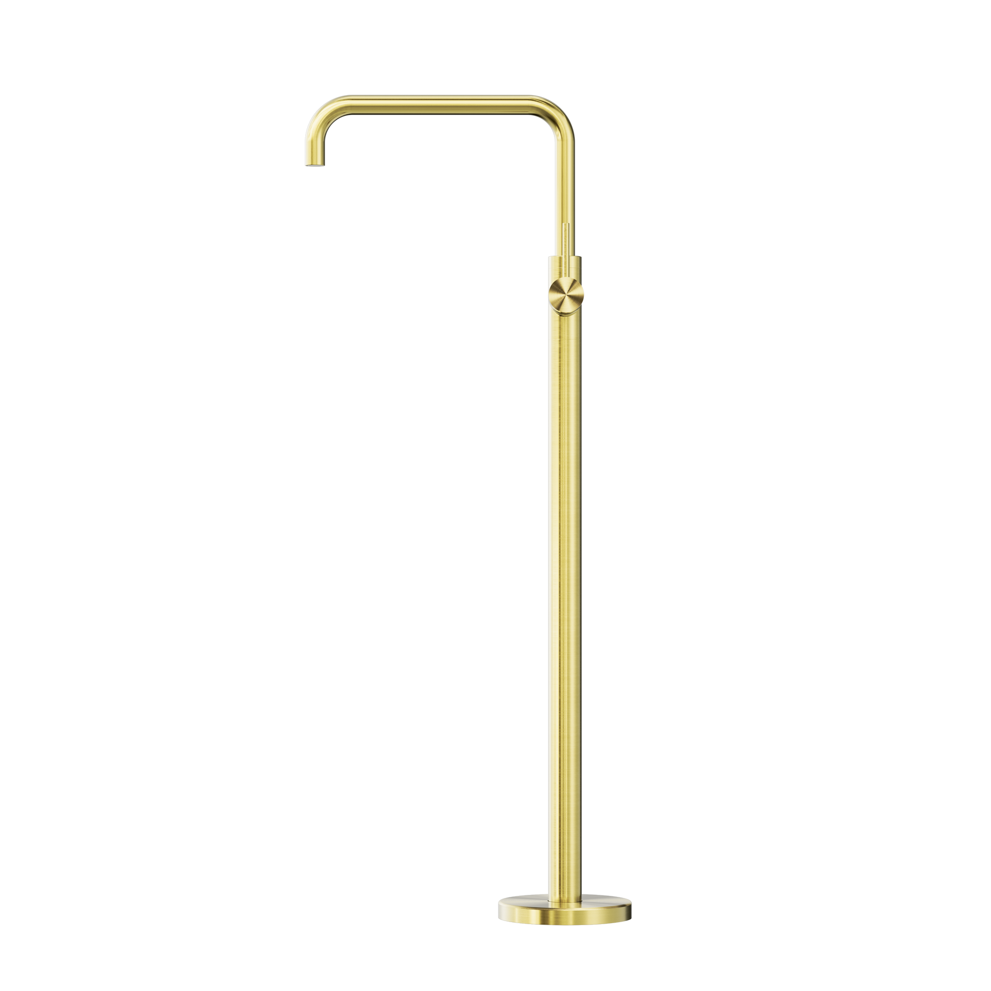 Mecca Freestanding Bath Mixer Square Shape Brushed Gold