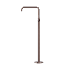 Mecca Freestanding Bath Mixer Square Shape Brushed Bronze