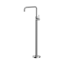 Mecca Freestanding Bath Mixer Square Shape Chrome
