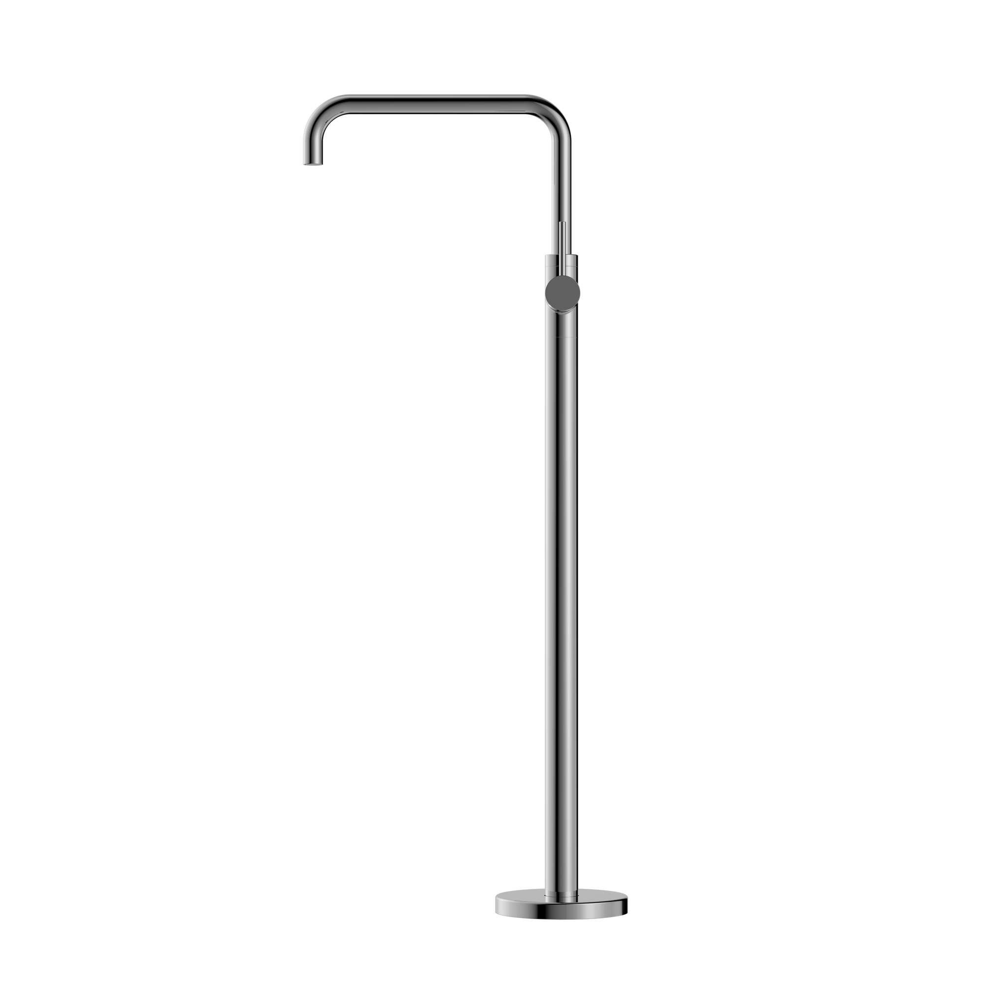 Mecca Freestanding Bath Mixer Square Shape Chrome
