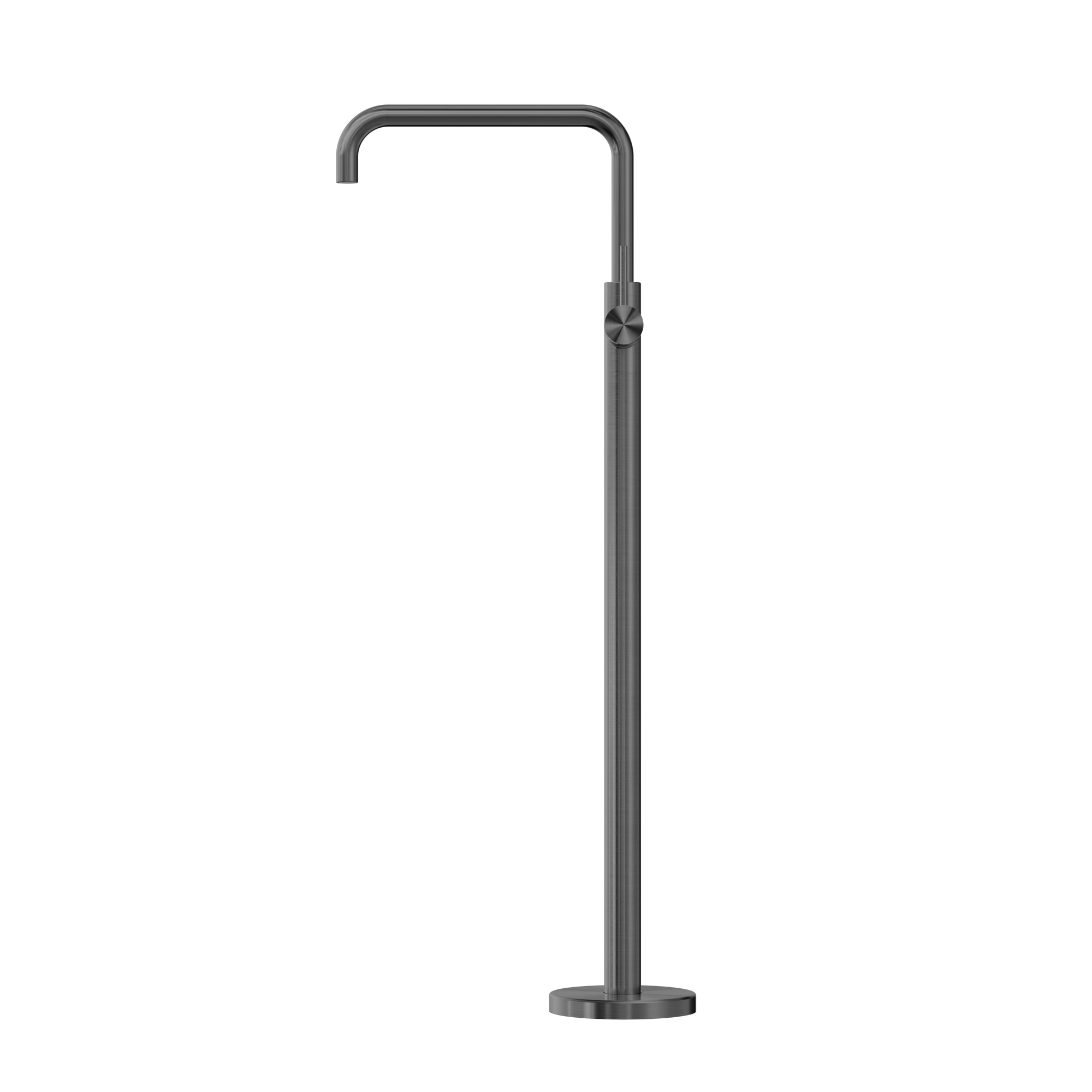 Mecca Freestanding Bath Mixer Square Shape Gun Metal