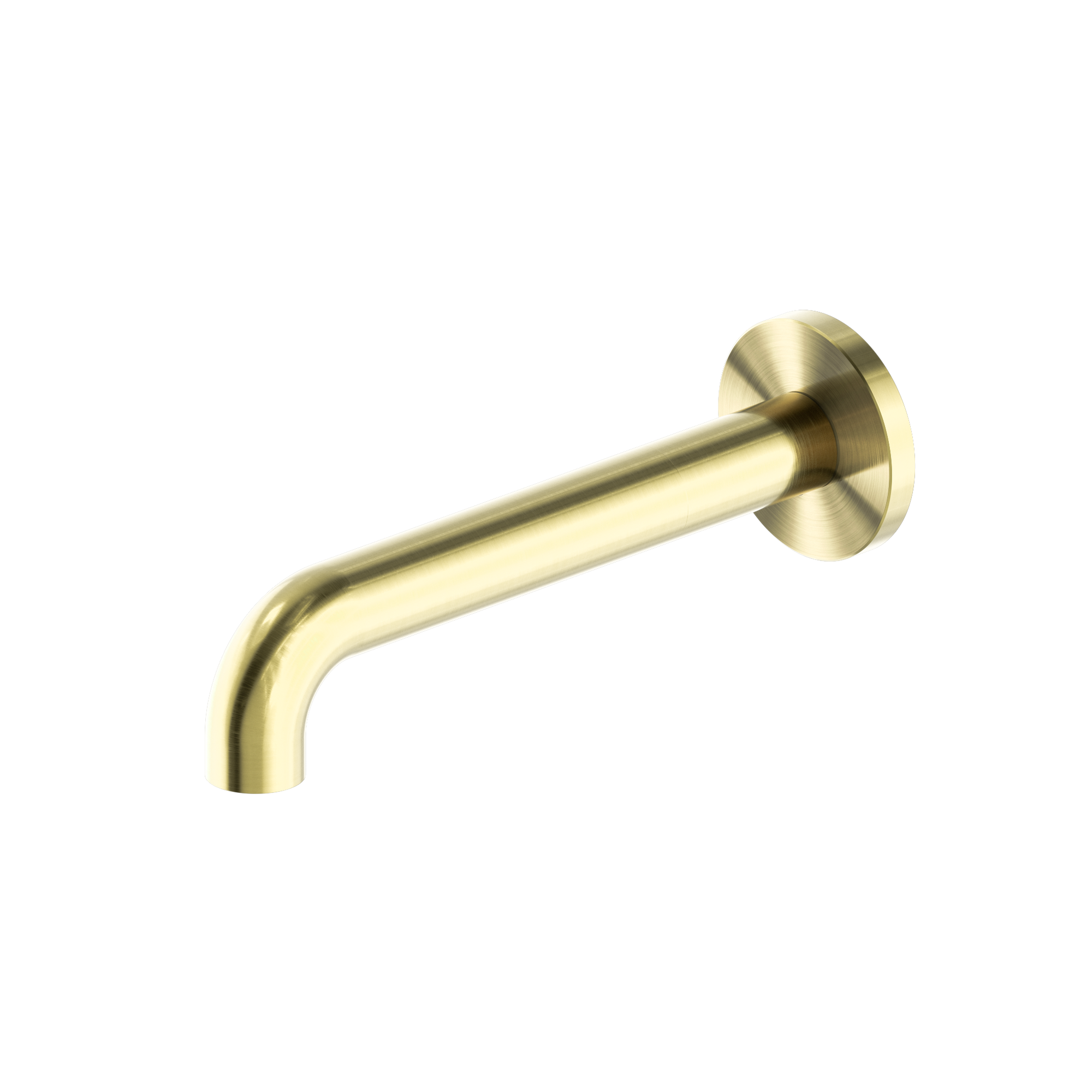 Mecca Basin/Bath Spout Only 185mm Brushed Gold