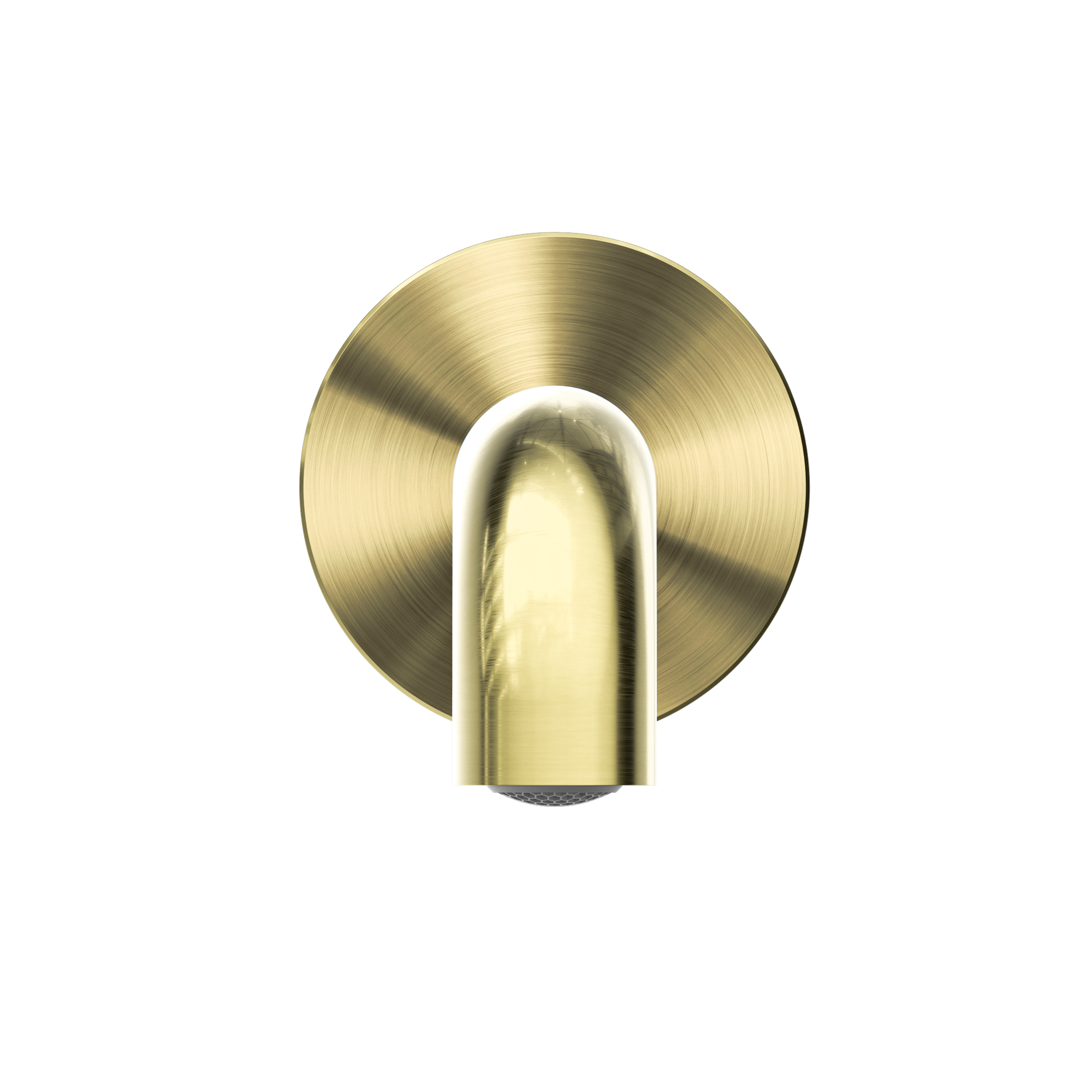 Mecca Basin/Bath Spout Only 185mm Brushed Gold