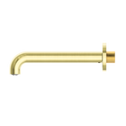 Mecca Basin/Bath Spout Only 185mm Brushed Gold