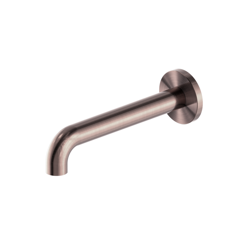 Mecca Basin/Bath Spout Only 185mm Brushed Bronze