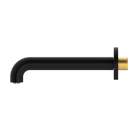 Mecca Basin/Bath Spout Only 185mm Matte Black