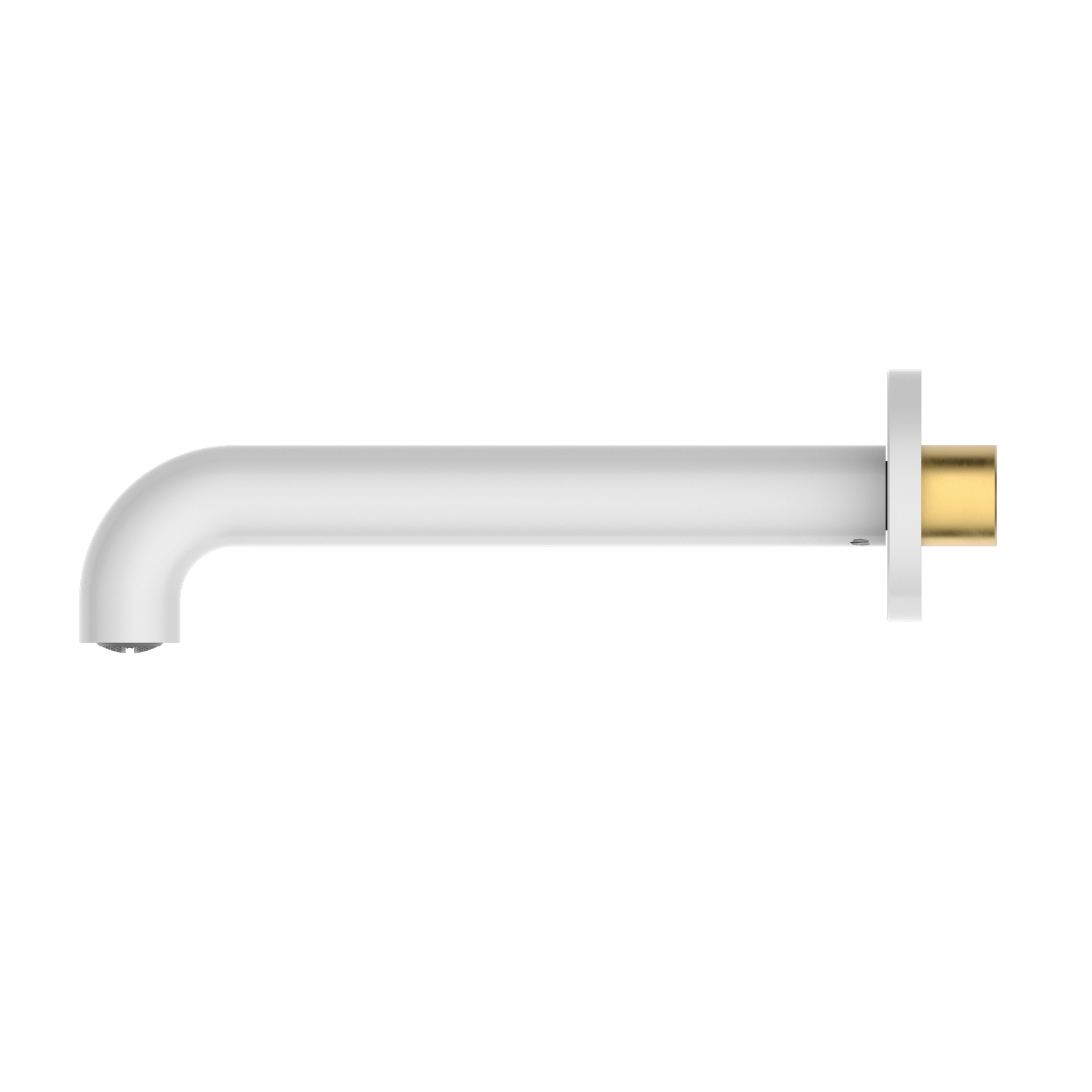 Mecca Basin/Bath Spout Only 185mm Matte White