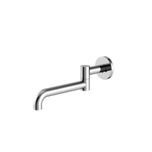Mecca Wall Mounted Swivel Bath Spout Only 225mm Chrome