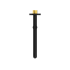 Mecca Wall Mounted Swivel Bath Spout Only 225mm Matte Black