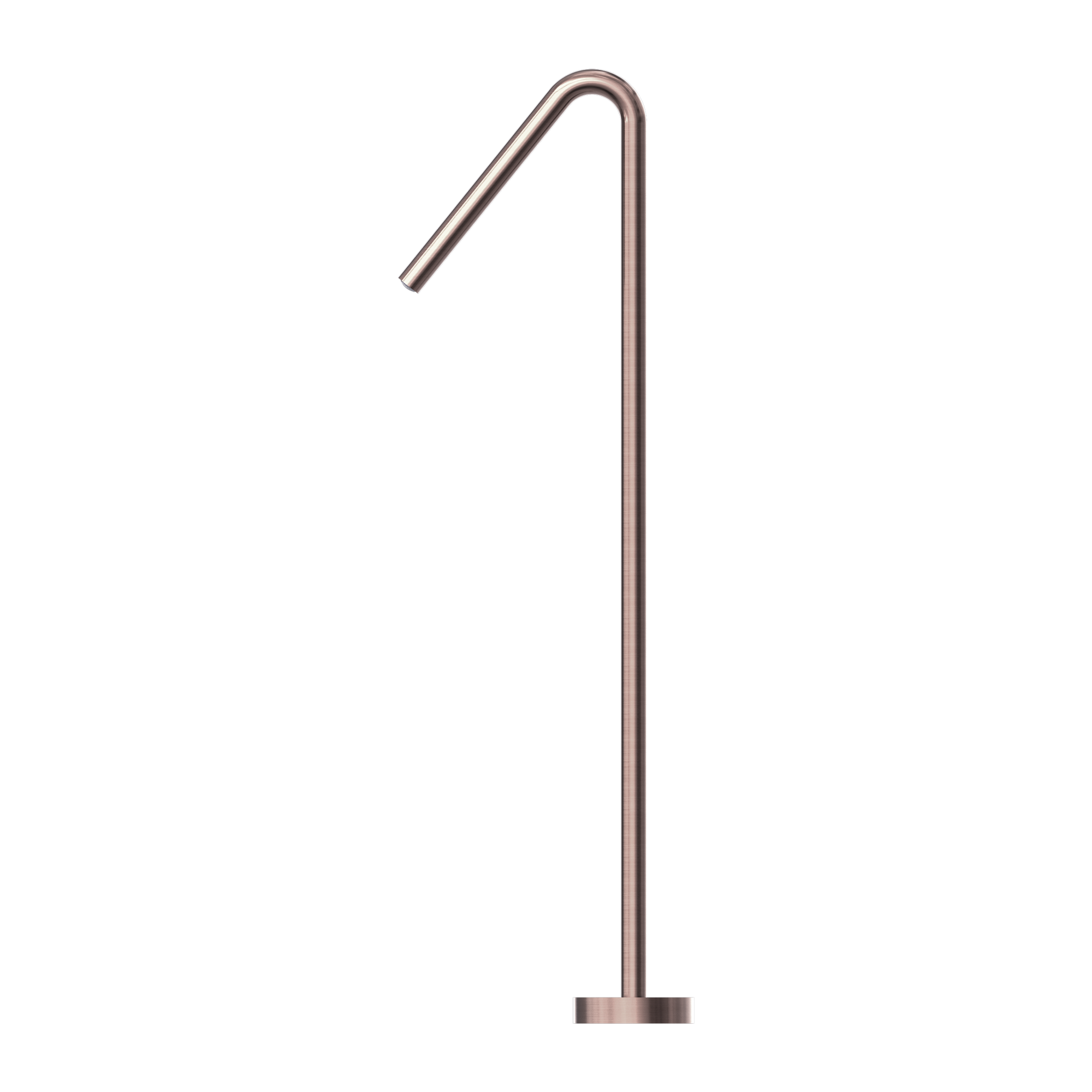 Mecca Freestanding Bath Spout Only Brushed Bronze