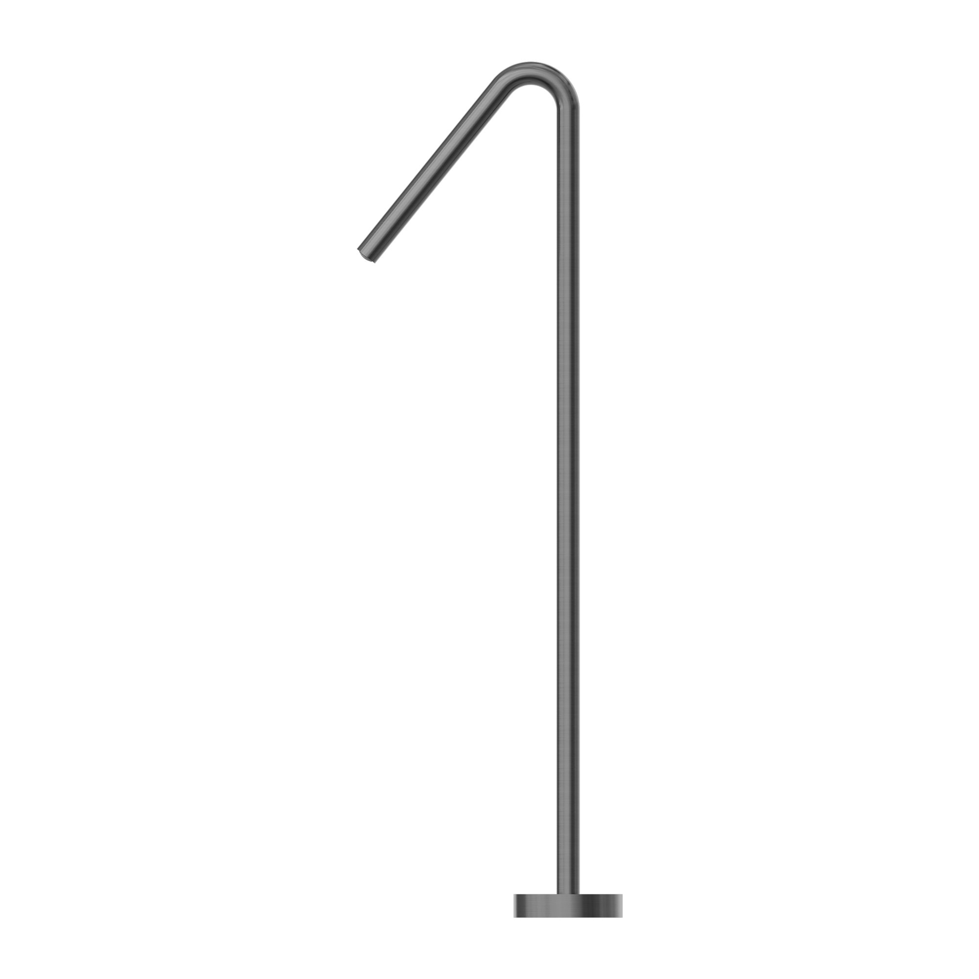 Mecca Freestanding Bath Spout Only Gun Metal