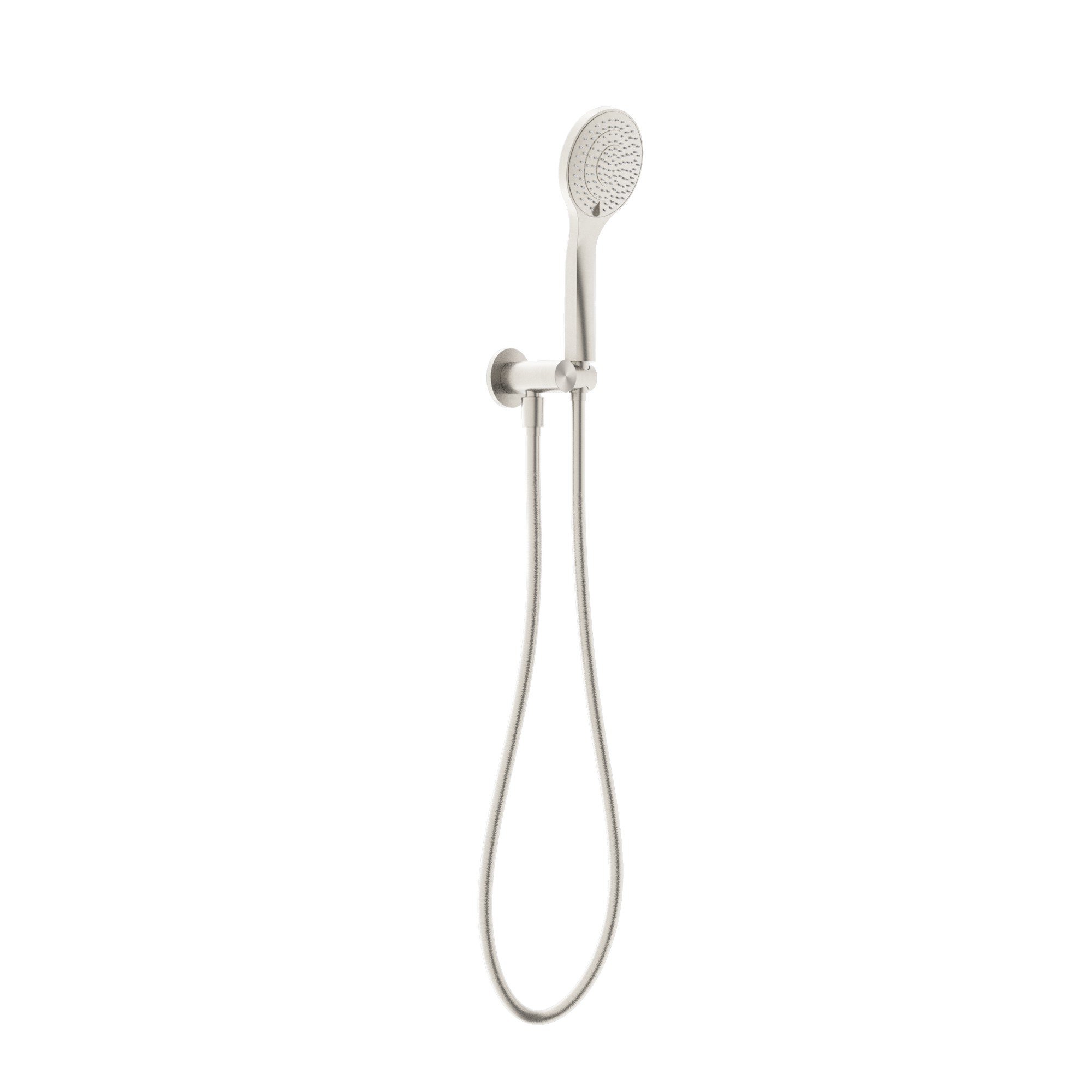 Mecca Shower On Bracket With Air Shower Brushed Nickel