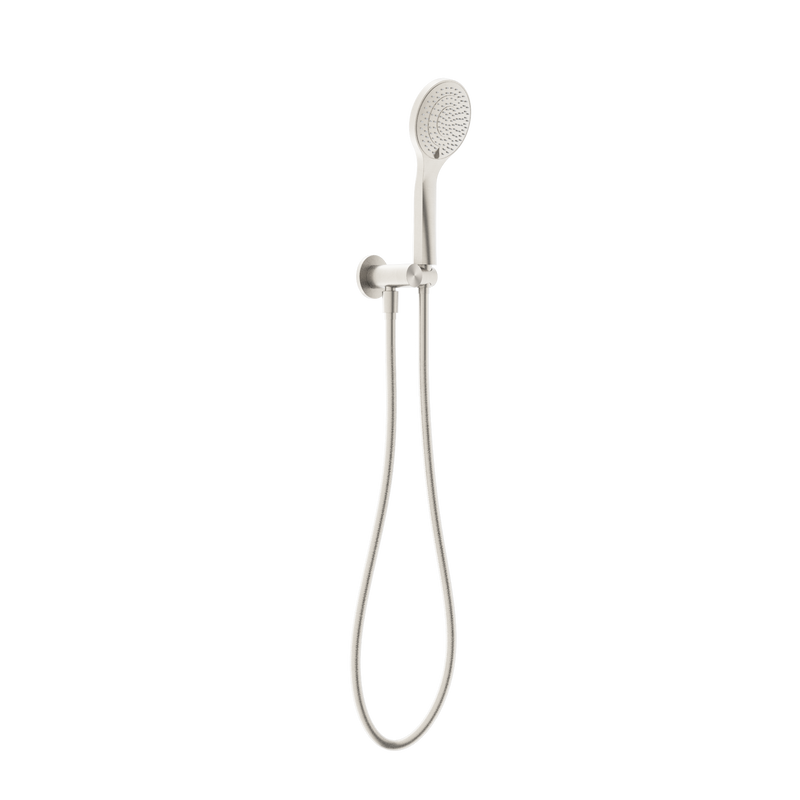 Mecca Shower On Bracket With Air Shower Brushed Nickel